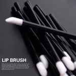 50-Piece Disposable Lip Brush Eyelash Makeup Brushes Mascara Applicator Lipstick Wand Set Cosmetic Makeup Tools