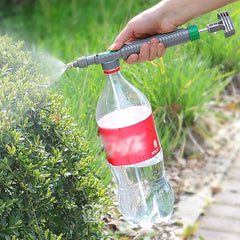 High Pressure Air Pump Manual Sprayer Adjustable Drink Bottle Spray Head Nozzle Garden Watering Tool Sprayer Nozzle Agriculture Tools