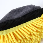 Car Wash Glove Coral Mitt Soft Anti-Scratch Fiber for Car Wash Multifunction Thick Cleaning Glove Detailing Brush