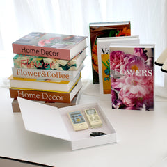 Openable Book Storage Box Luxury Books for Home Aesthetic Decor For Coffee Table Book Shelf, & More