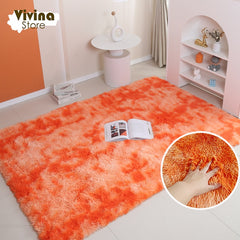 Rainbow Fluffy Carpet For Living Room Plush Rug For Bedroom Hallway Great For the Holidays
