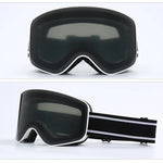 Ski Snowboard Goggles Unisex Skiing Eyewear Mask UV 400 Snow Protection Double Anti-Fog Cylindrical Design