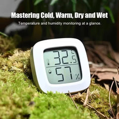 Mini LCD Digital Indoor Temperature & Humidity Thermostat Meter Gauge Hygrometer