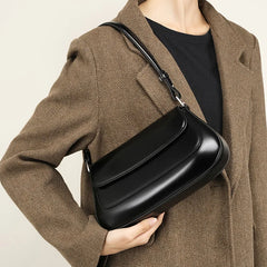 Underarm Genuine Leather Handbag Vintage Shoulder Bag Luxury Bags High Quality Leather Purse