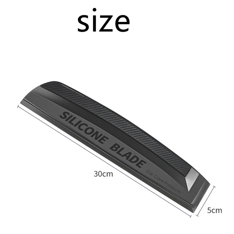 Soft Silicone Handy Squeegee for Car Windshield Home Window Wiper Drying Blade Window Cleaning Clean Accessories