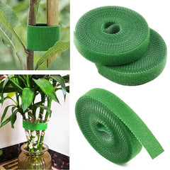 3-Rolls Green Garden Twine Plant Ties Nylon Plant Bandage Garden Hook Loop Bamboo Cane Wrap Support Garden Accessories & Tools