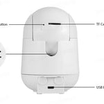 Surveillance Camera WiFi 3MP Smart Home Indoor Wireless IP Surveillance Camera AI Detect Automatic Tracking Security Baby Monitor