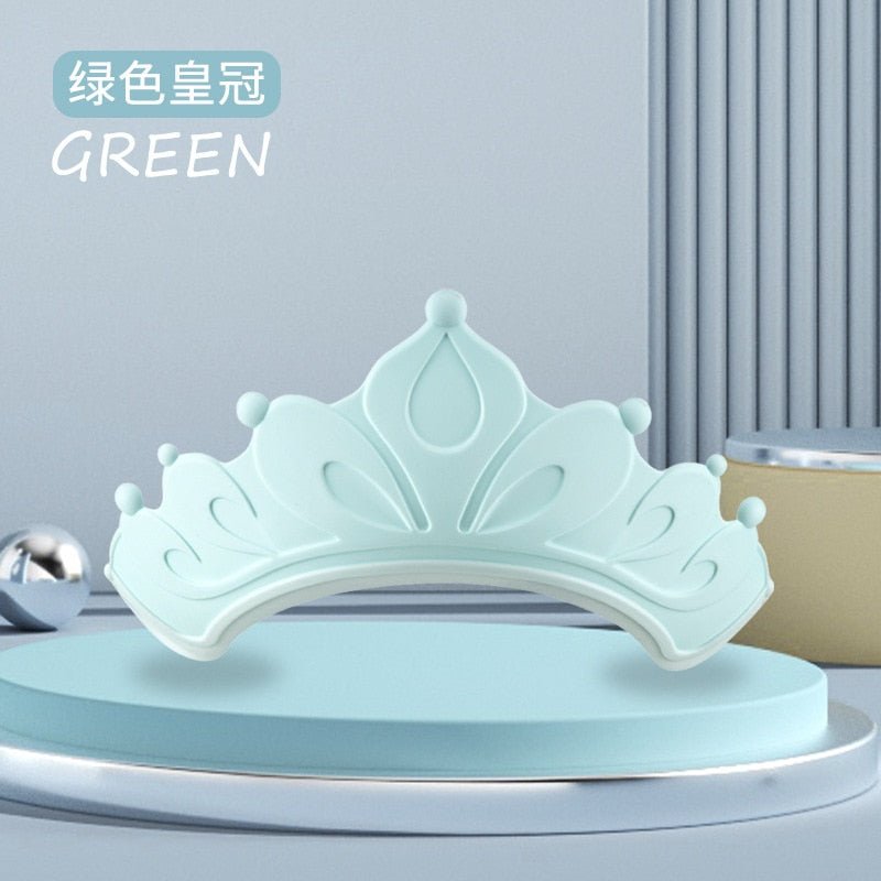 Baby Shower Cap Adjustable Toddler Silicone Hair Washing Visor Shampoo Eye Protection Boys Girls