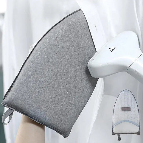 Ironing Gloves Heat-Resistant Anti-Scalding Padded Mini Board Cover Washable Home Travel Steamer Tool