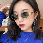 New Fashion Sunglasses UV400 Polygon Trendy Celebrity Eyewear Retro Sun Glasses