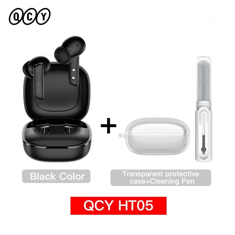 earbuds with case and pen