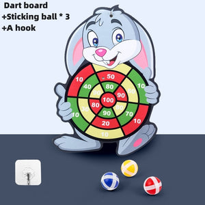 Sticky Ball Dart Board Educational Target Sports Toys Family Interactive Throw Party Game Kids Gift