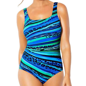 Women's Plus Size One Piece Bathing Suit Push Up Swimsuit Beachwear