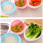 Rice Drainage Basket Rice Filter Fruit and Vegetable Small Drainage Sieve Kitchen Tools Multi-Purpose