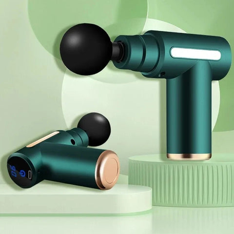 Massage Gun Electric Professional Vibration Muscle Relaxation Deep Tissue Neck Body Massager Tool