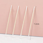 100/300 Pcs Disposable Ultra-Small Cotton Swab Brush Lint Free Micro Wood Makeup Brushes Eyelash Extension Glue Removing Tools