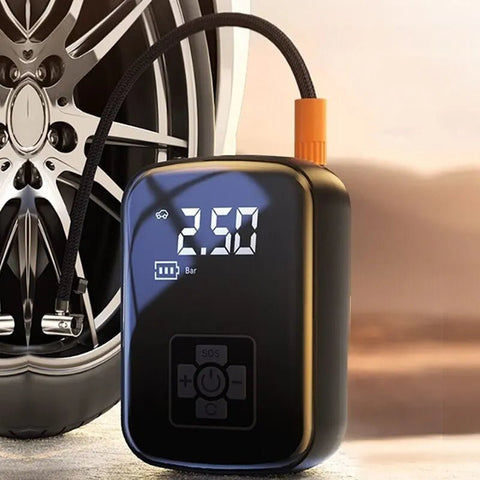 Tire Inflator Pump Wireless Electric Car Motorcycle Bicycle Boat Auto Air Compressor Portable Tool
