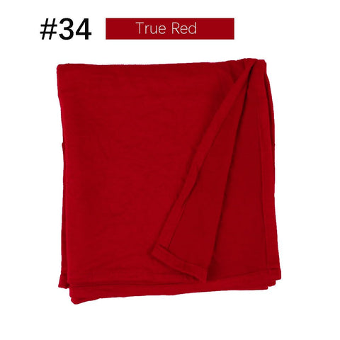 Jersey Hijab Scarf Women Soft Headwrap Shawl Breathable Casual Everyday Fashion Accessory