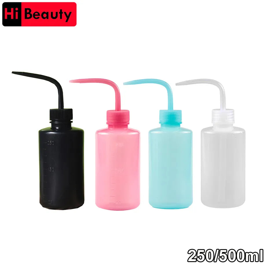 Plastic Tattoo Bottle Diffuser Squeeze Container Jar Soap Supply Wash Squeeze Bottle Non-Spray Tattoo Accessories