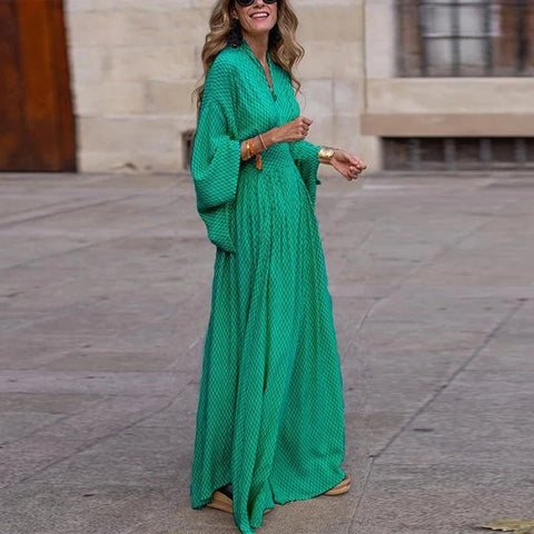 maxi dress green