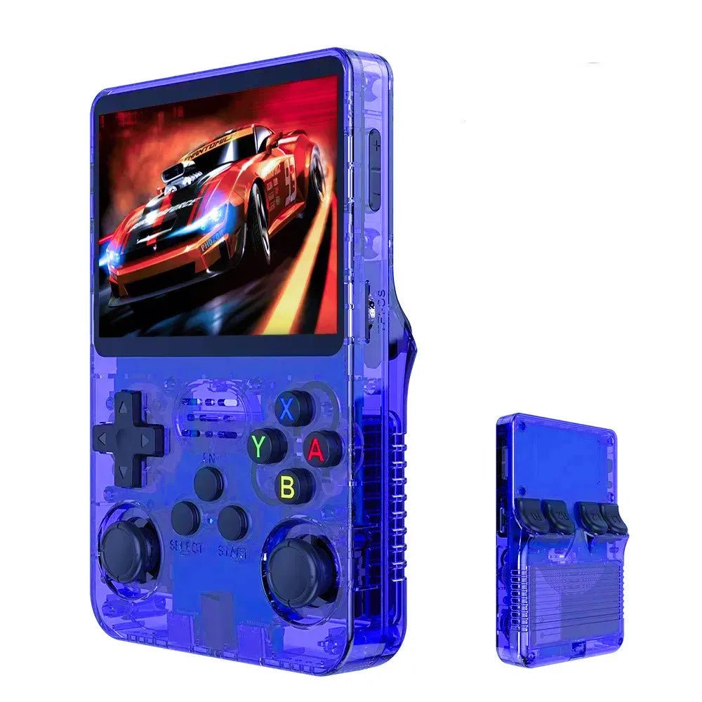 Portable Handheld Game Console with 3.5" HD Screen and 64GB Storage w/ 15,000 Games