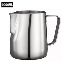 Stainless Steel Milk Frothing Pitcher Non Stick Frothing Jug Milk Steamer for Espresso Machine Latte Cappuccino Cream Frothing Pitcher