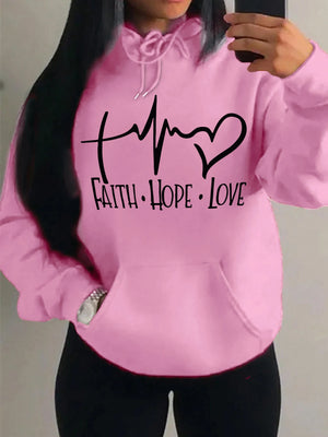 women's hoodie pink