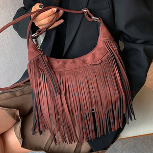 Tassel Y2K Bag Crossbody Bag New Fashion Retro Party Bags Luxury Handbags