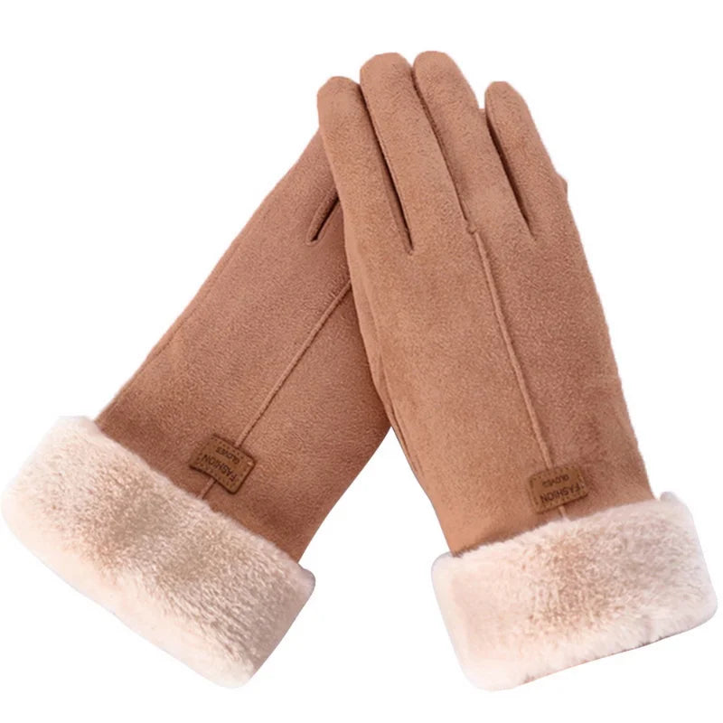 Winter Touchscreen Gloves  khaki