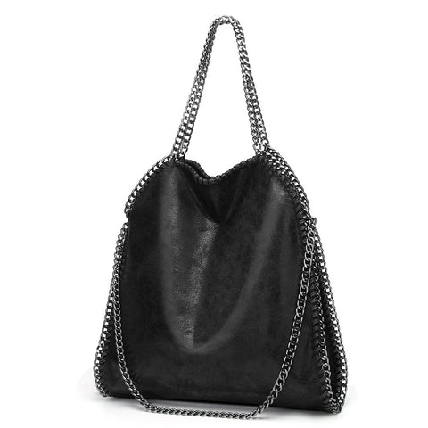 Shoulder Bag Women Luxury Soft Chain Crossbody Chic Designer Inspired Tote Handbag Purse