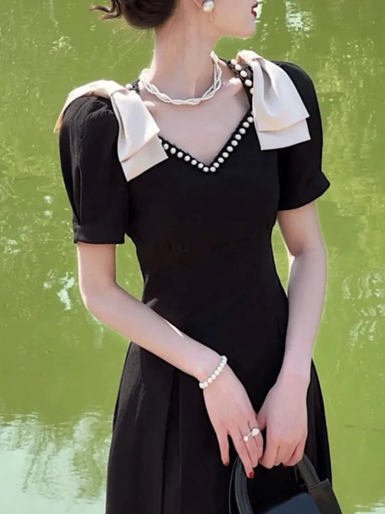 Black Midi Dress