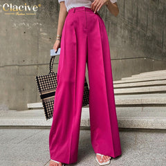 Women's Loose Casual Wide Leg Pants High Waist Loose Flare Pants