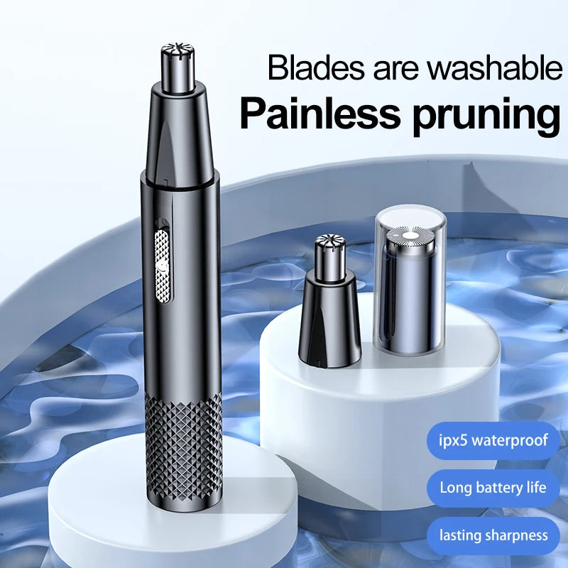 Nose Hair Trimmer USB Charging New High Quality Electric Portable Mini Nose Eyebrow Ear Hair Trimmer