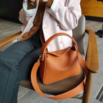 Luxury Soft Genuine Leather Shoulder Bag Messenger Bags Boutique Fashion Trendy Square Shape Handbag