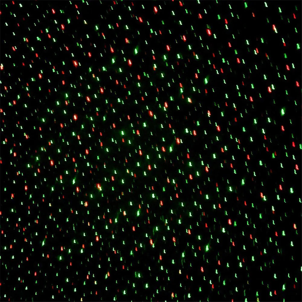 Moving Full Sky Star Laser Projector Landscape Lighting Red&Green Christmas Party LED Stage Light Outdoor Garden Lawn Laser Lamp