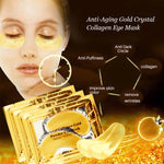 Gold Collagen Eye Mask – Anti-Dark Circles & Fine Lines Beauty Patches for Radiant Skin