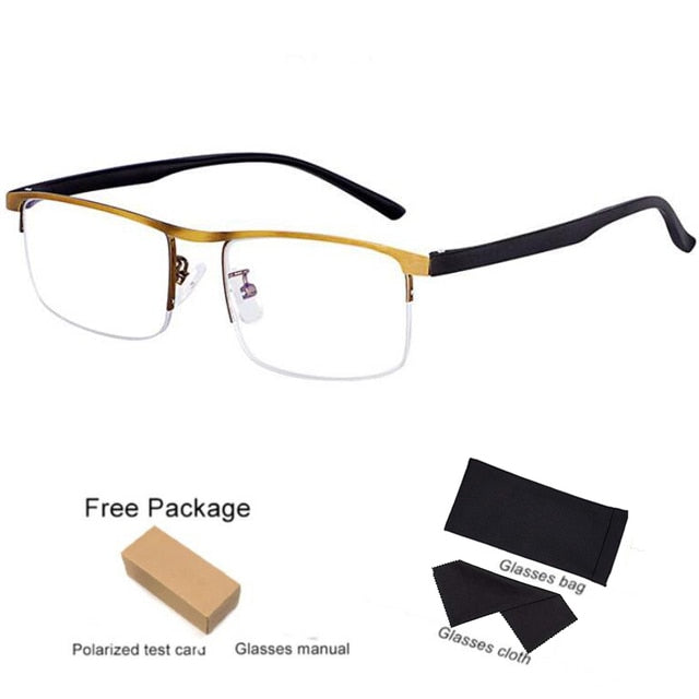progressive glasses gold