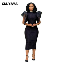 Bodycon Midi Dress black
