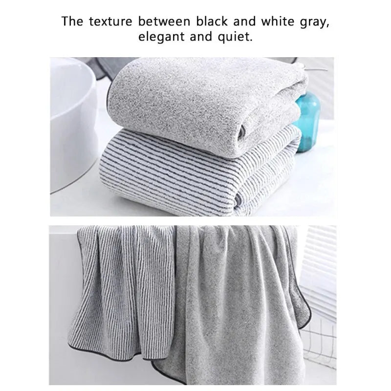 Thick Bath Towels for The Body Premium Microfiber Towel for Gym Sports Shower Robe for Spa Bath Home