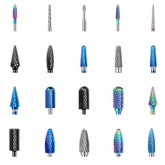 67 Styles Carbide Nail Drill Bits for Rotatable Electric Ceramic Milling Cutter Drill For Manicure Gel Polish Remover Nail Files Pedicure