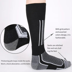 Warm Thick Winter Ski Socks Hiking Stockings For Women Men & Children Cold-Resistant Snowboarding Outdoor Sports Sock