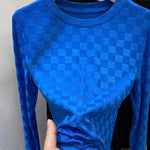 Women's Sweater Fall Winter Apparel Pullovers Long Sleeve Tube Knitted Top