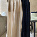 Casual Thin Pants High Waist Wide Leg Loose Trousers Women's Summer Clothing