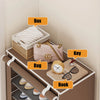 Shoe Cabinet Organizer Simple Storage Multilayer Shoe Rack Cabinet Household Ergonomic Shoe Rack Cabinet