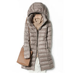 Hooded Padded Puffer Down Coat