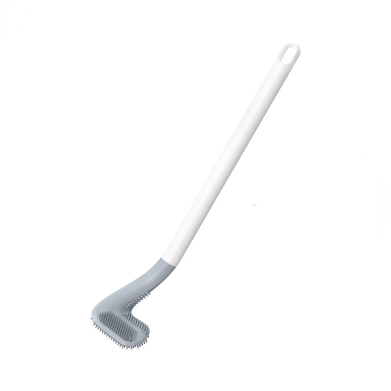 Toilet Brush Silicone Golf Club Design Modern Hygienic Cleaning Bathroom Accessory Tool