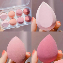 4/8 Packs Makeup Sponge Blender Beauty Egg Cosmetic Puff Soft Foundation Sponges Powder Puff Make Up Accessories Beauty Tools