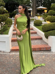 Maxi dress green