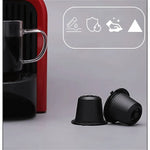 New 6-Piece Refillable Reusable Nespresso Coffee Pods Reusable Nespresso Filter Capsules