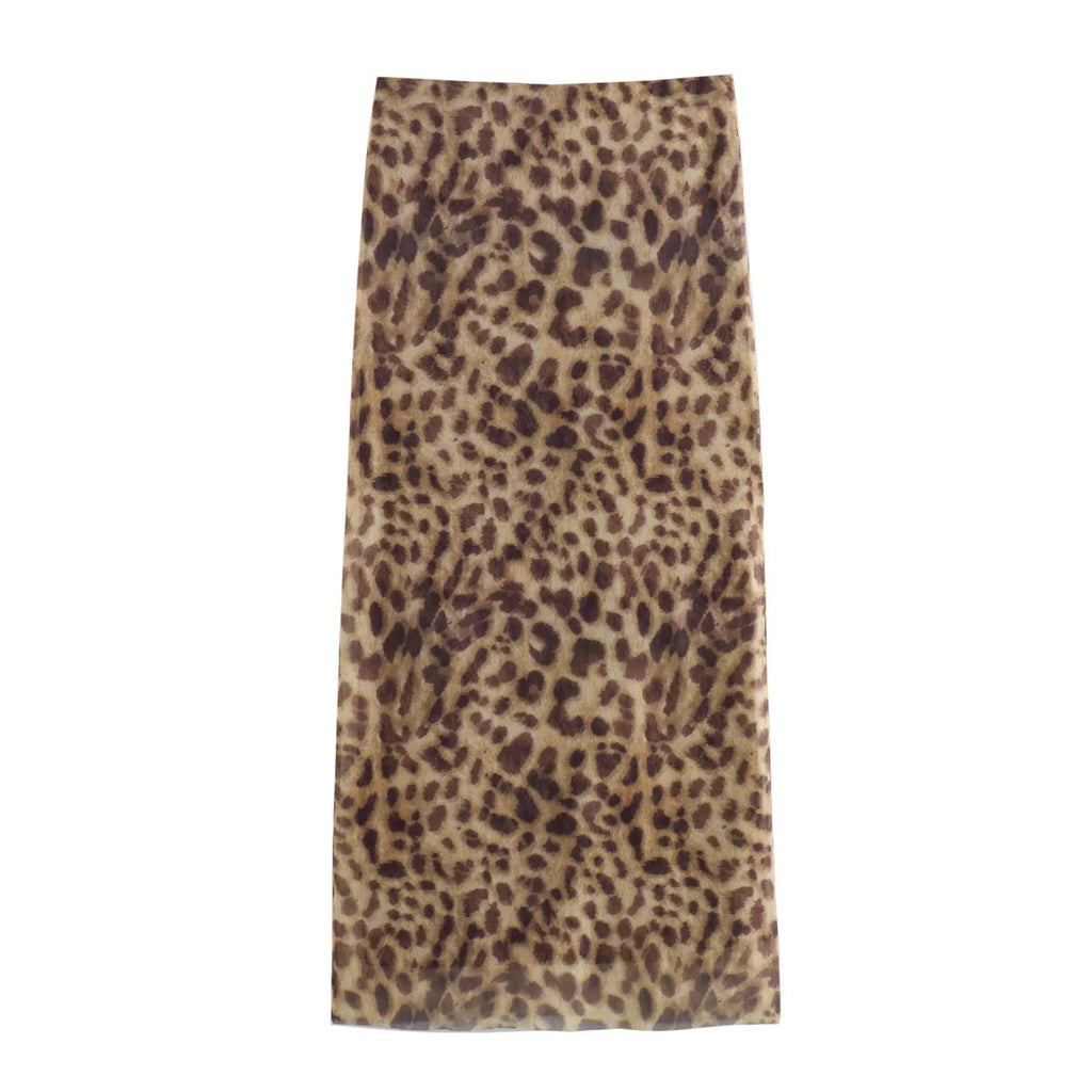 Leopard Print skirt